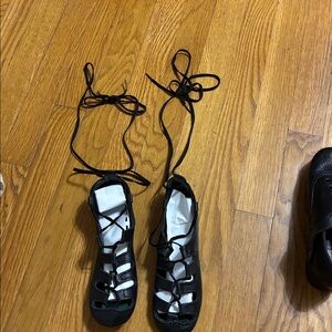 Irish dance shoes size 2 by Fays Shoes, lightly used